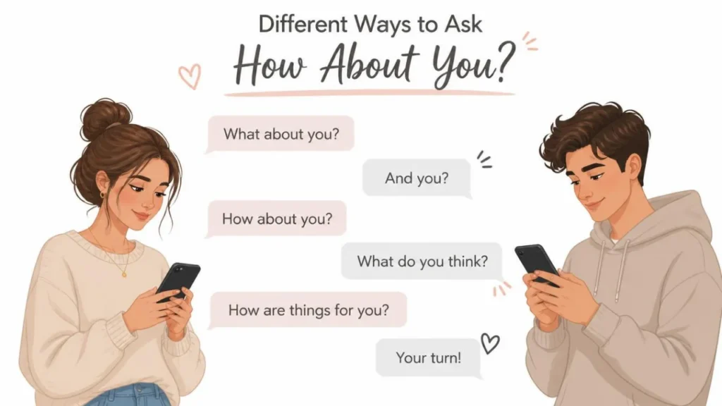 Different ways to say HBU in a casual conversation