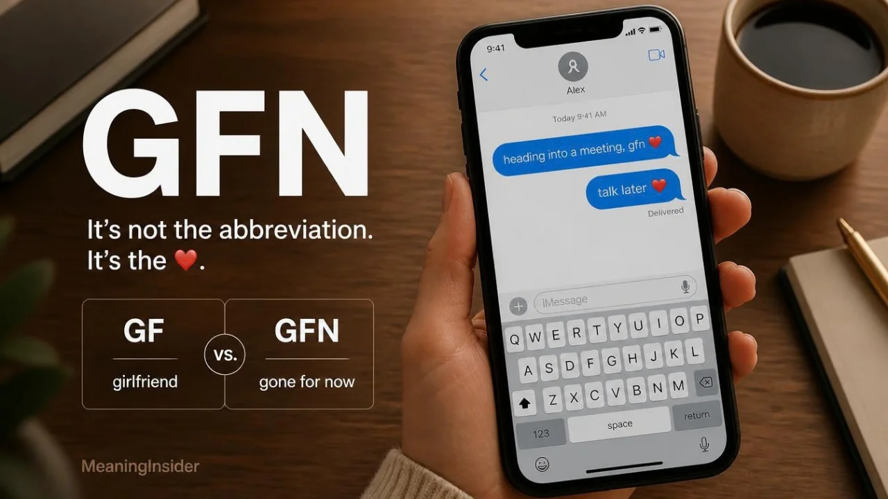 GFN and GF meaning comparison in a text conversation