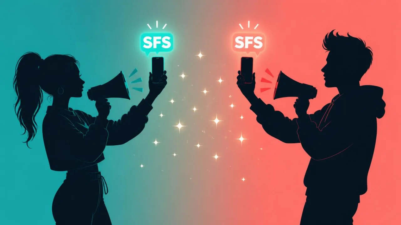 SFS meaning as a shoutout for shoutout exchange between accounts