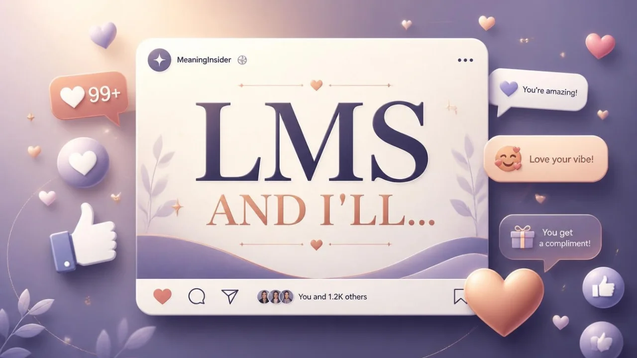 LMS for a TBH social media post asking users to like a status for an honest opinion