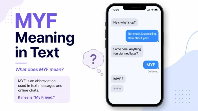 MYF meaning in text and texting abbreviation explained