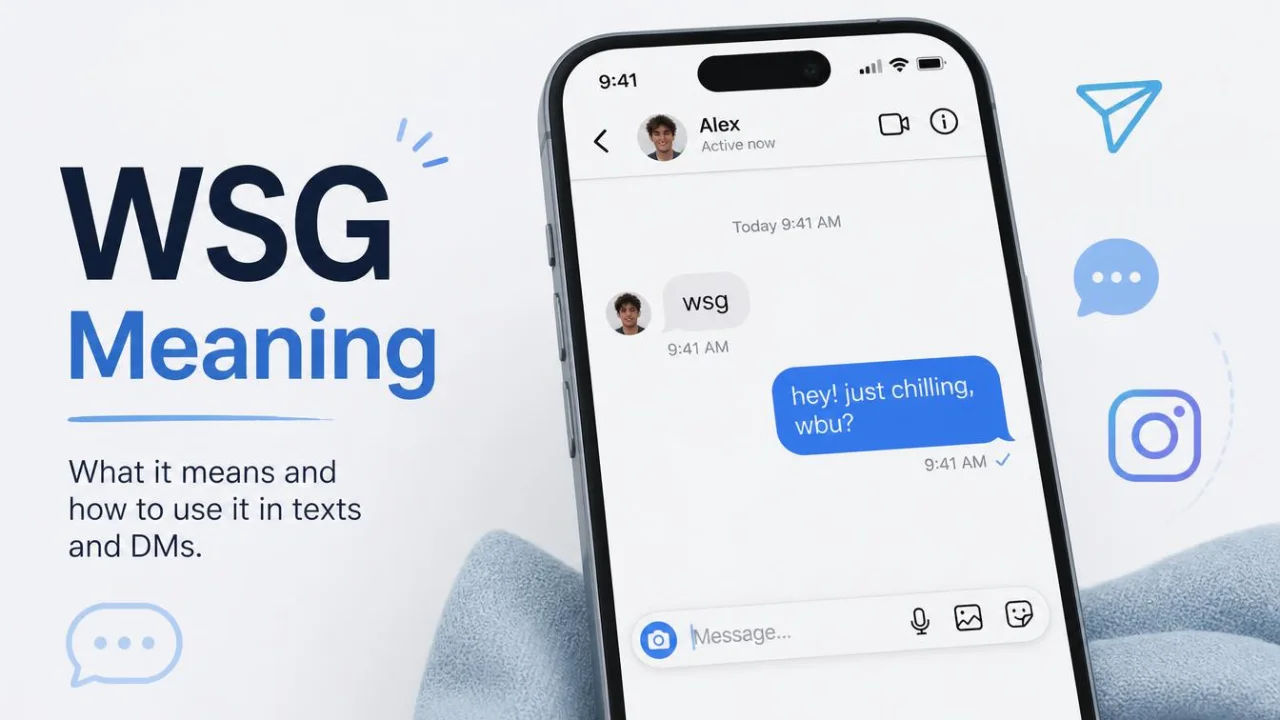 WSG meaning in text and casual texting conversation