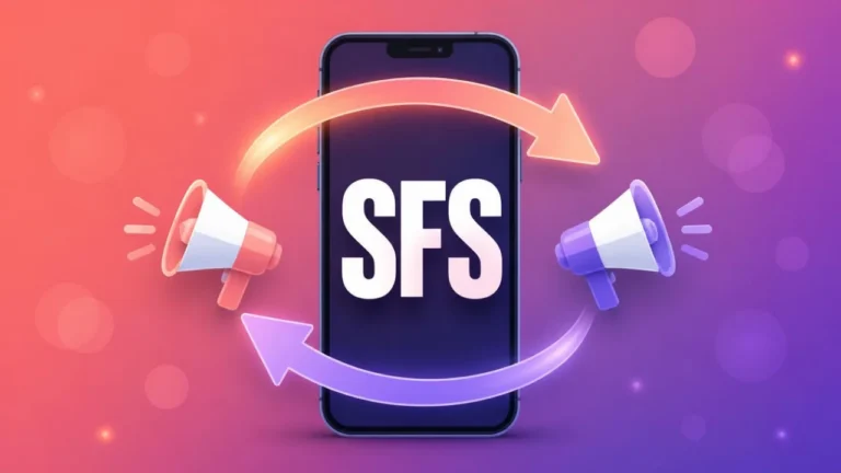 SFS meaning in text explained as shoutout for shoutout